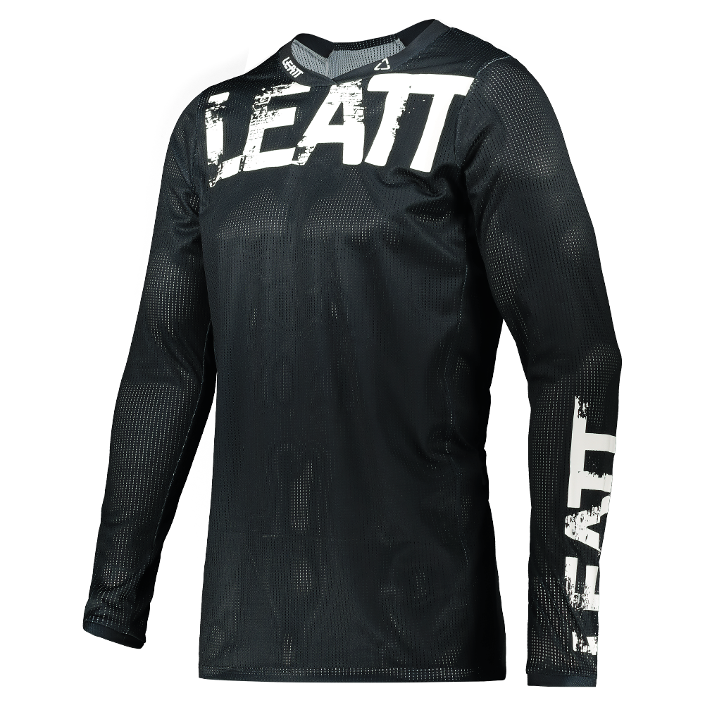 LEATT MOTO 4.5 X-FLOW S21 BLACK JERSEY