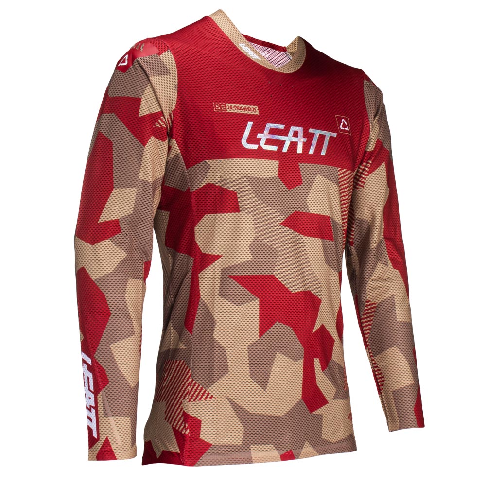 LEATT MOTO 5.5 ULTRAWELD RUBY STONE JERSEY