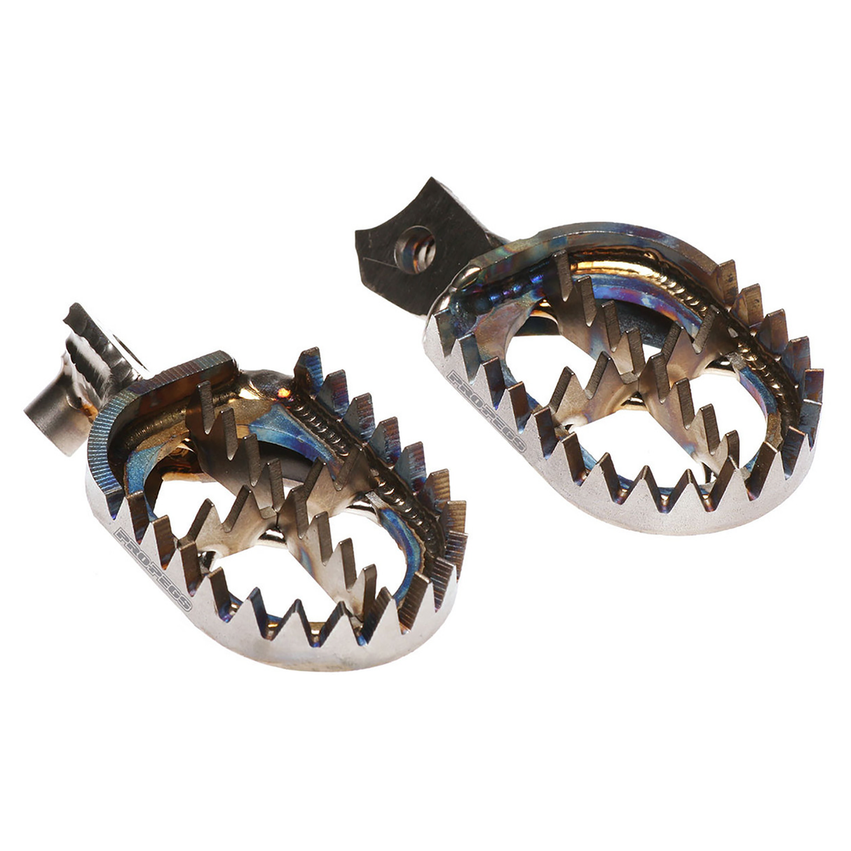 Pro Pegs Titanium MX Footrests (Ti) Suzuki RMZ250 10-22 RMZ450 10-22 (Exc 2011)