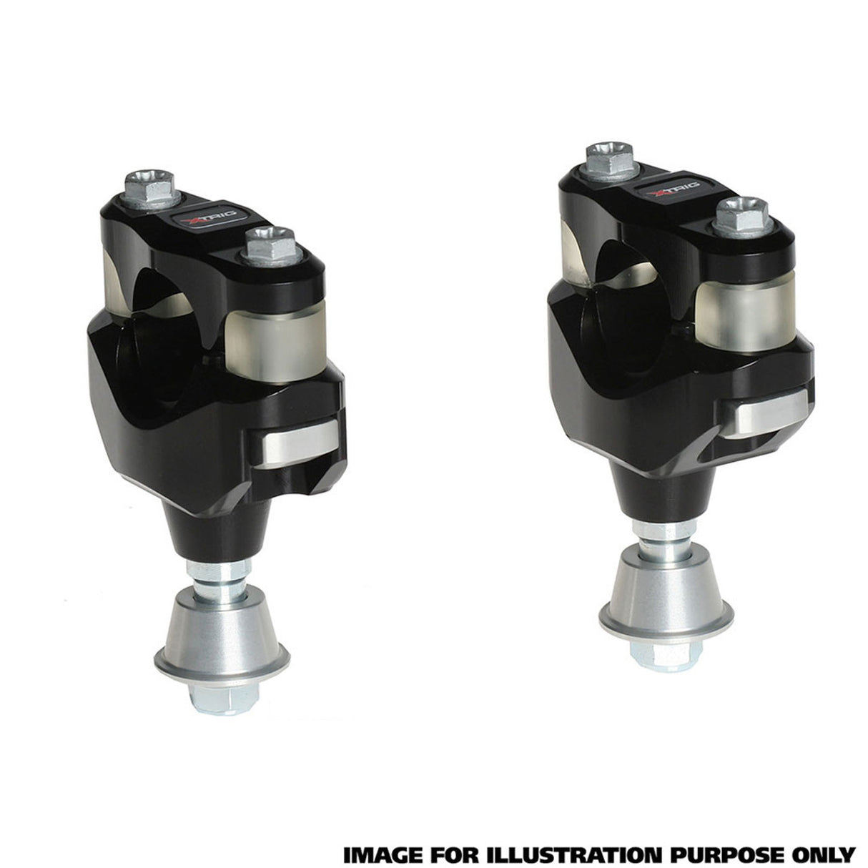 Xtrig Bar Mount Kit (OEM PHDS Rubber) Kawasaki KXF250/450 13-20 RMZ250 04-06 Size 28.4mm Bar Dia