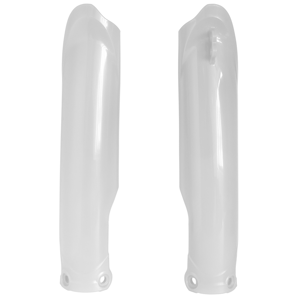 Rtech Fork Guards (White) Yamaha YZ450F 2023