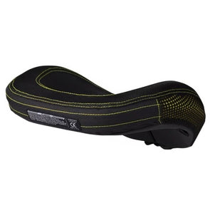EVS R2 Neck Protector Adult (Black/Hi-Viz Yellow)