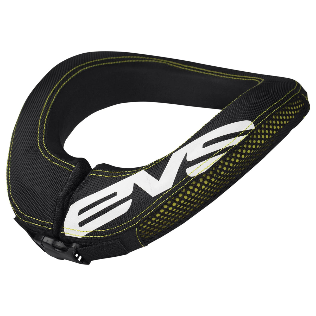 EVS R2 Neck Protector Adult (Black/Hi-Viz Yellow)