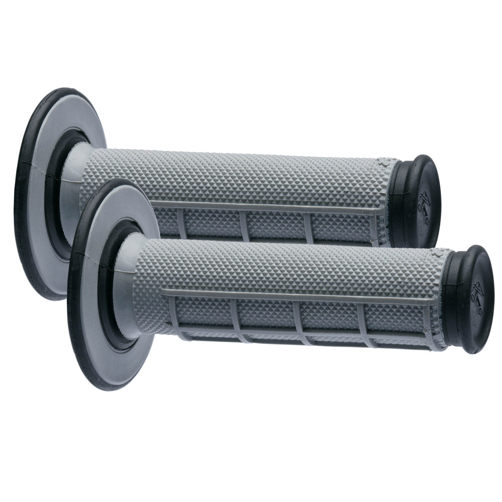 HANDLEBAR GRIP MX DUAL COMPOUND 1/2 WAFFLE