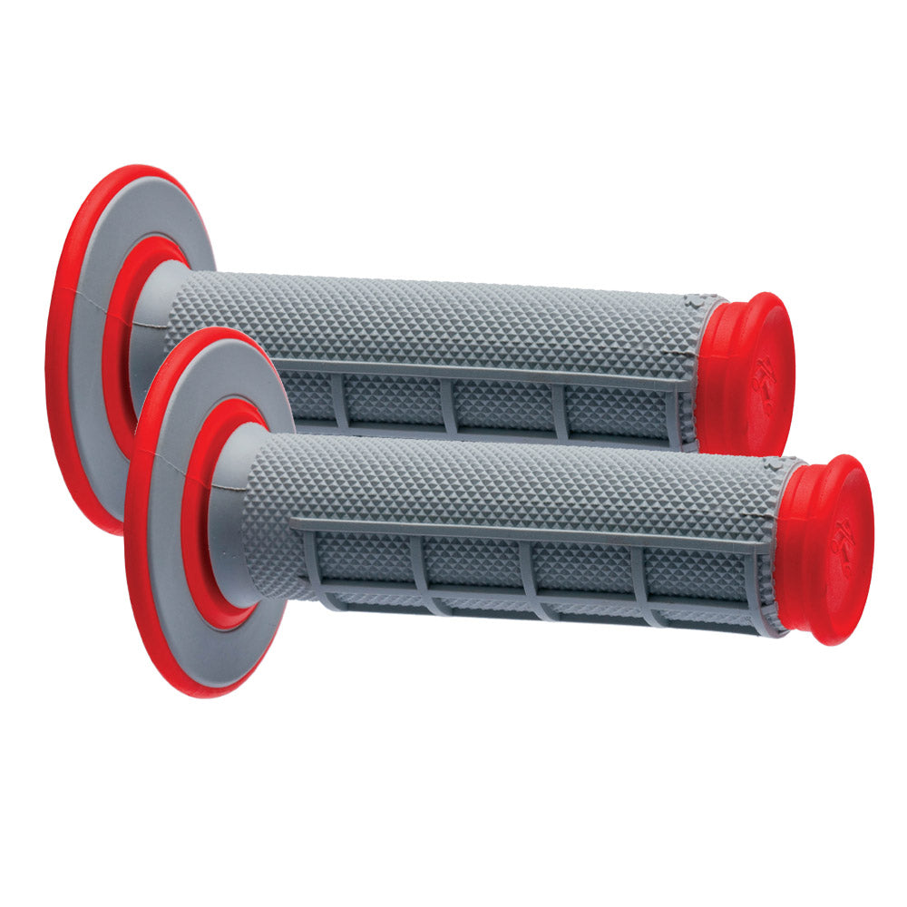 HANDLEBAR GRIP MX DUAL COMPOUND 1/2 WAFFLE