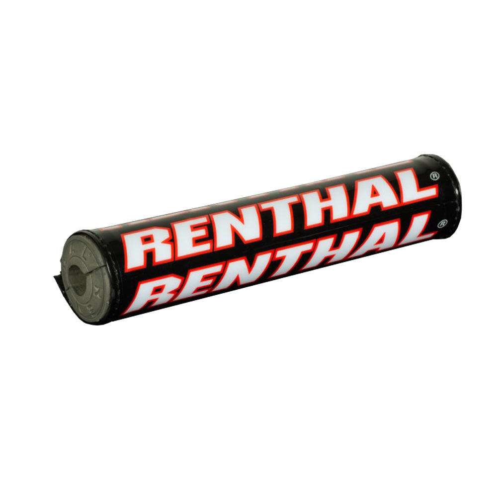 BAR PAD TRIALS SX BLACK/WHITE/RED (180MM X 38MM)