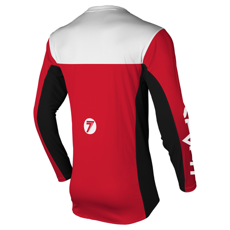 Seven MX 24.1 Youth Rival Staple Jersey Red