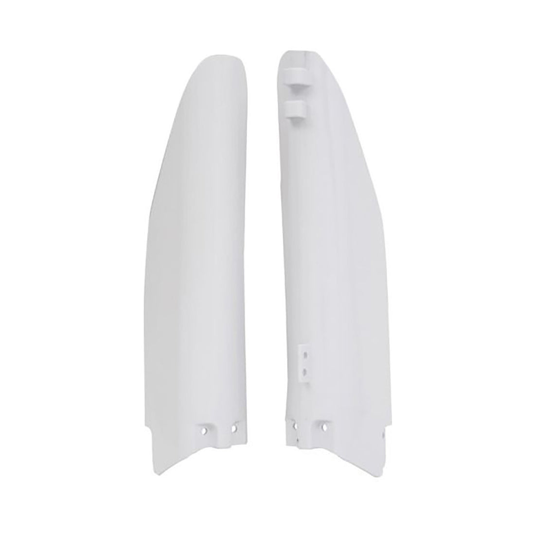 Rtech Fork Guards (White) Suzuki RM125/250 99-03