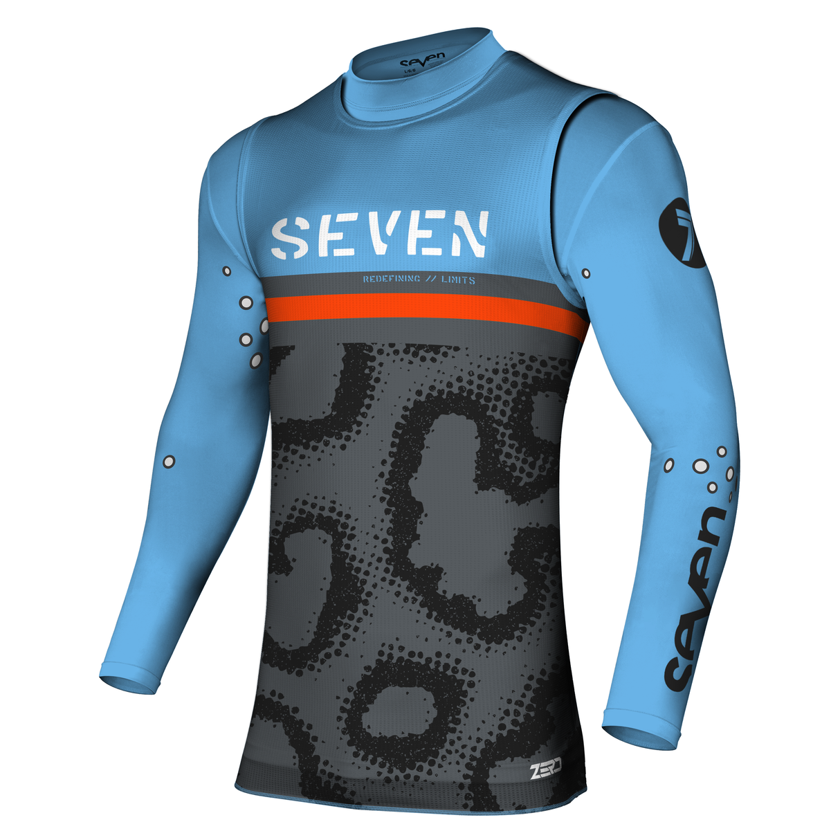 Seven MX 23.2 Zero Midway Over Jersey Charcoal