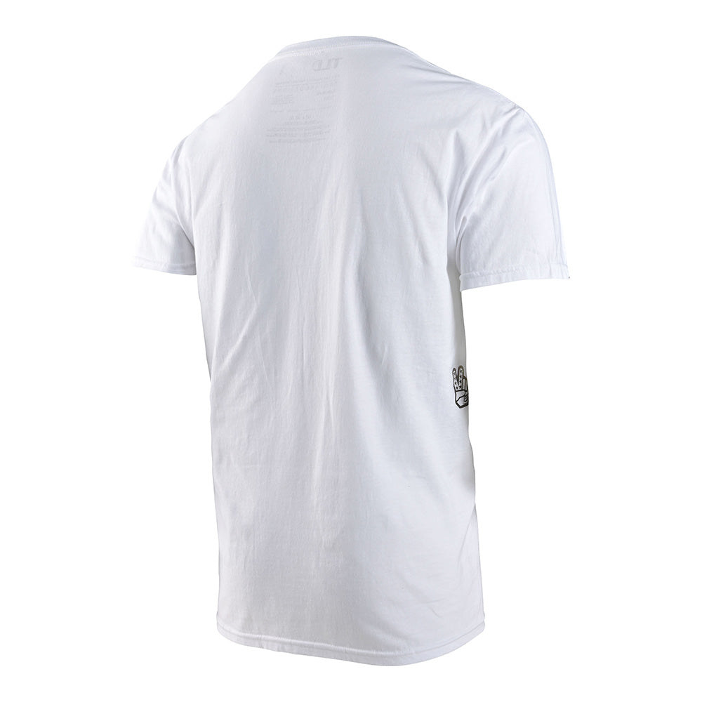 Troy Lee Designs Short Sleeve Tee Arc White