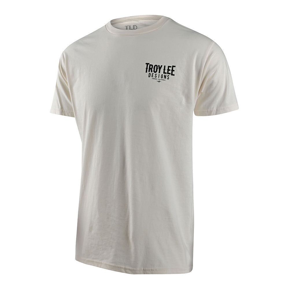 Troy Lee Designs Short Sleeve Tee Carb Natural