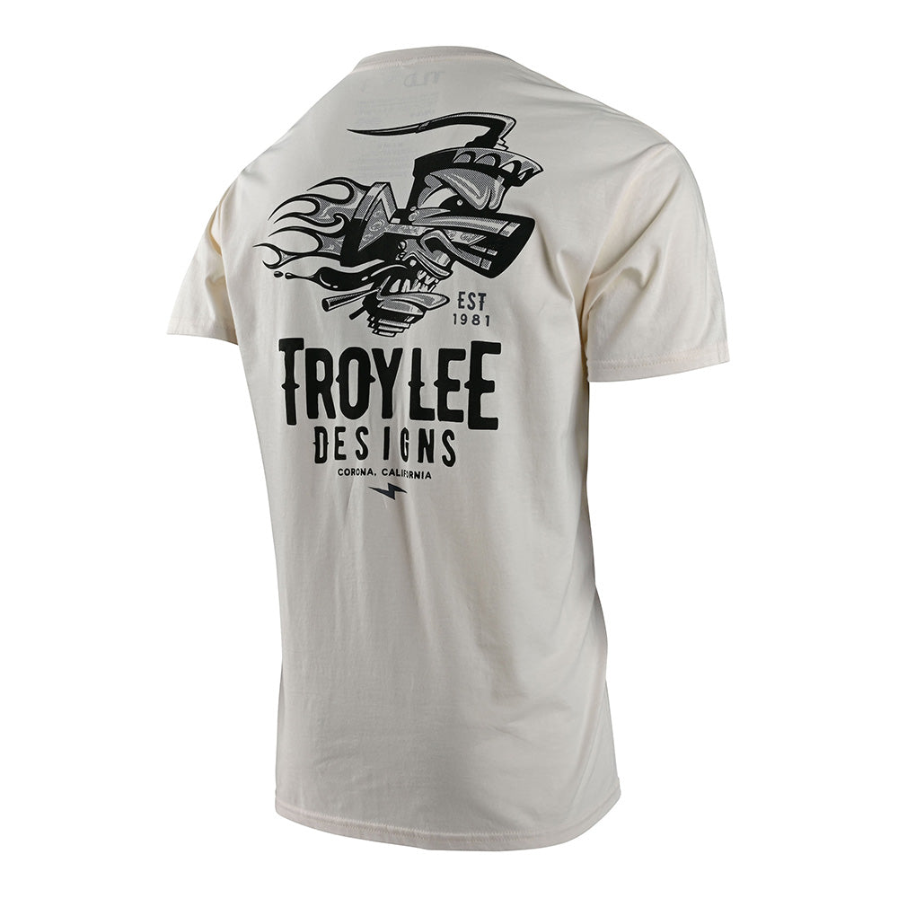 Troy Lee Designs Short Sleeve Tee Carb Natural