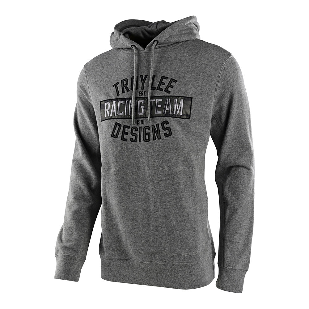 Troy Lee Designs Pullover Hoodie Factory Heather Gray