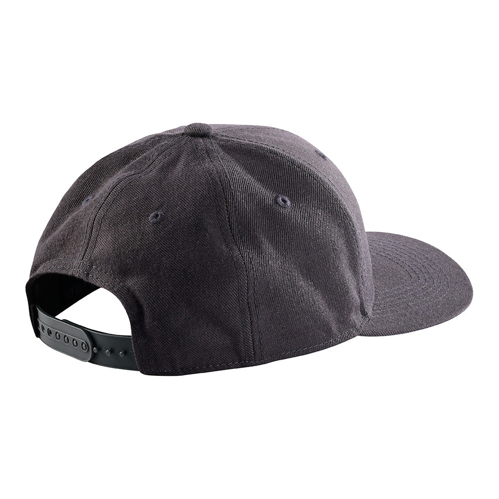 Troy Lee Designs Snapback Hat Crop Gray / Charcoal