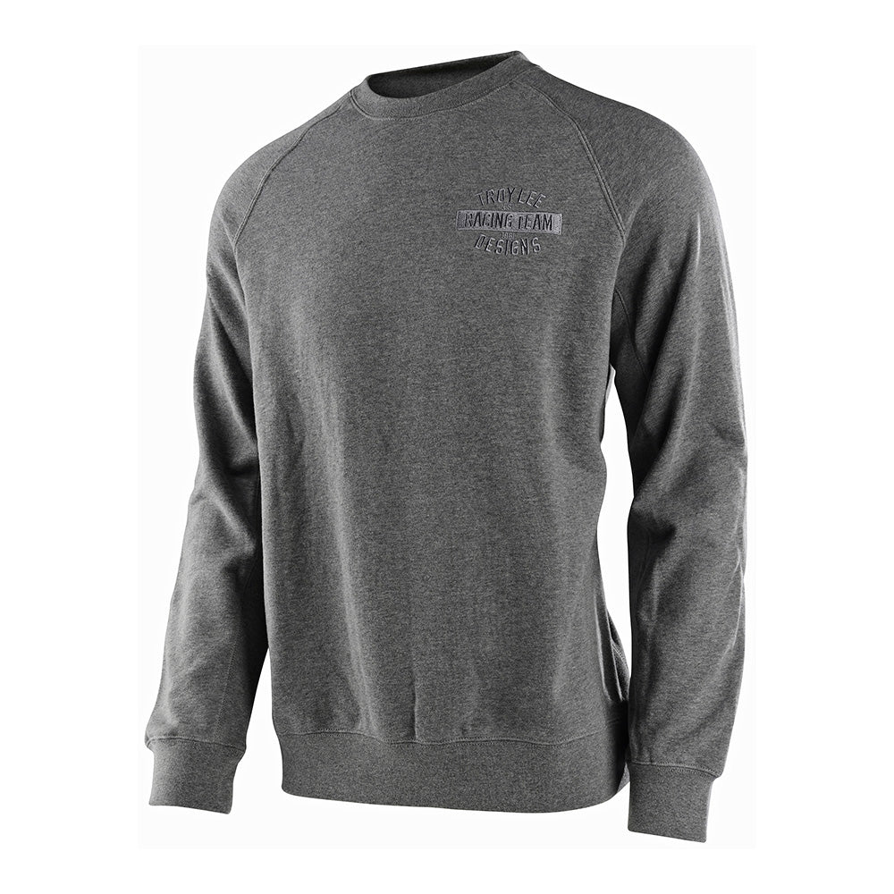 Troy Lee Designs Pullover Shop Crew Heather Gray