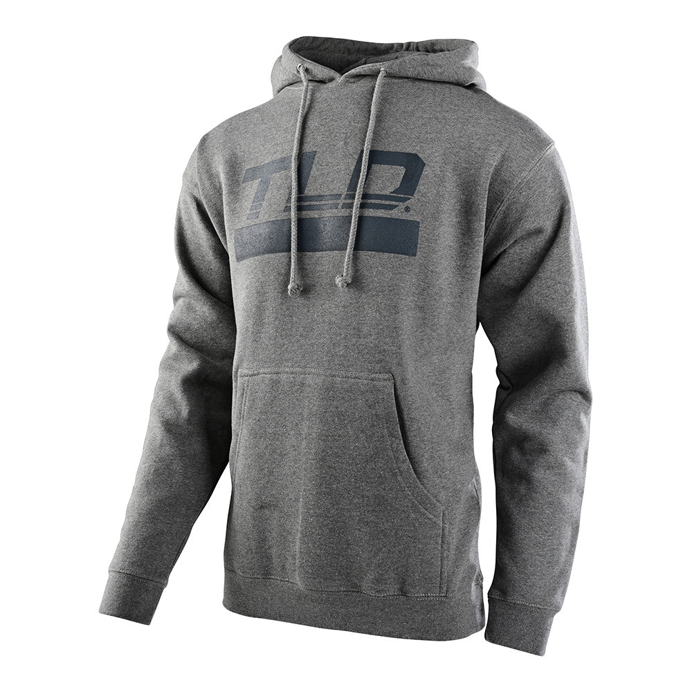 Troy Lee Designs Pullover Hoodie Speed Logo Gunmetal Heather