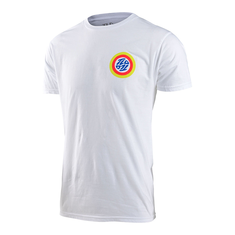 Troy Lee Designs Short Sleeve Tee Spun White