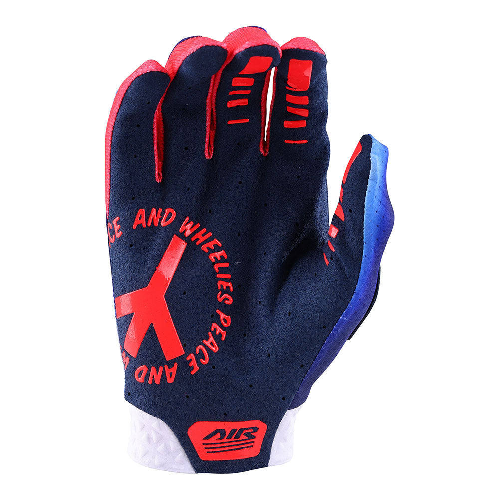 Troy Lee Designs Youth Air Glove Lucid White / Blue