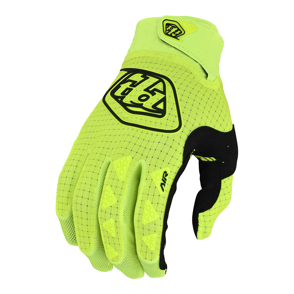 Troy Lee Designs Air Glove Solid Flo Yellow