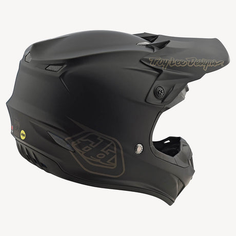Troy Lee Designs Youth SE4 Polyacrylite Helmet W/MIPS Midnight Black