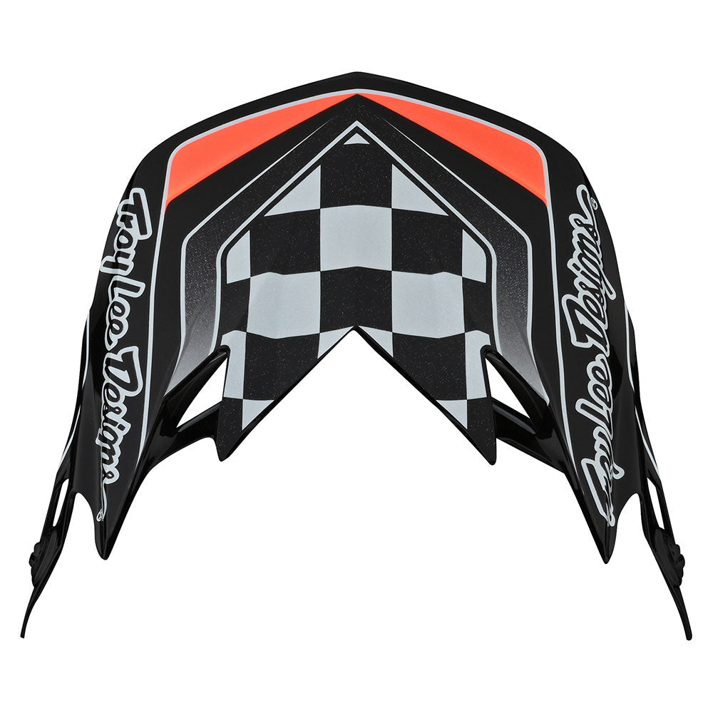 Troy Lee Designs SE4 Visor Carb Black