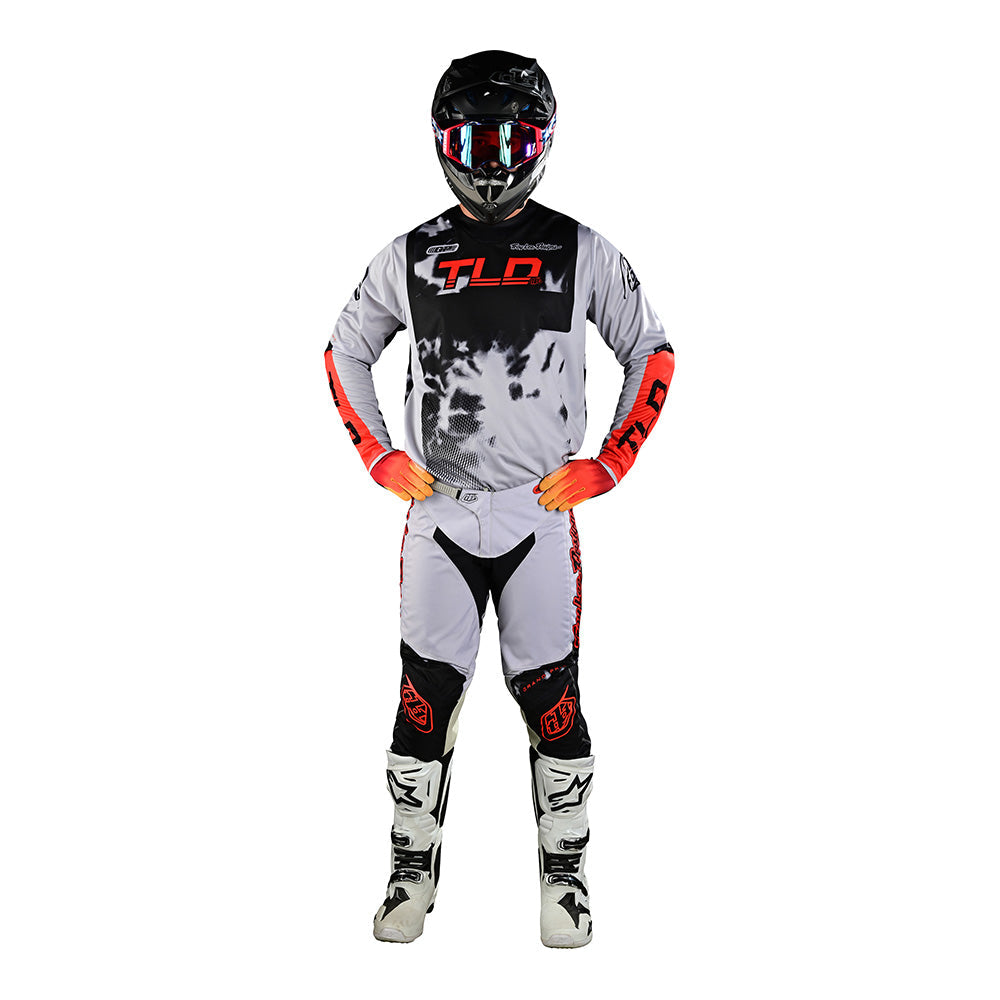 Troy Lee Designs GP Pant Astro Light Gray / Orange