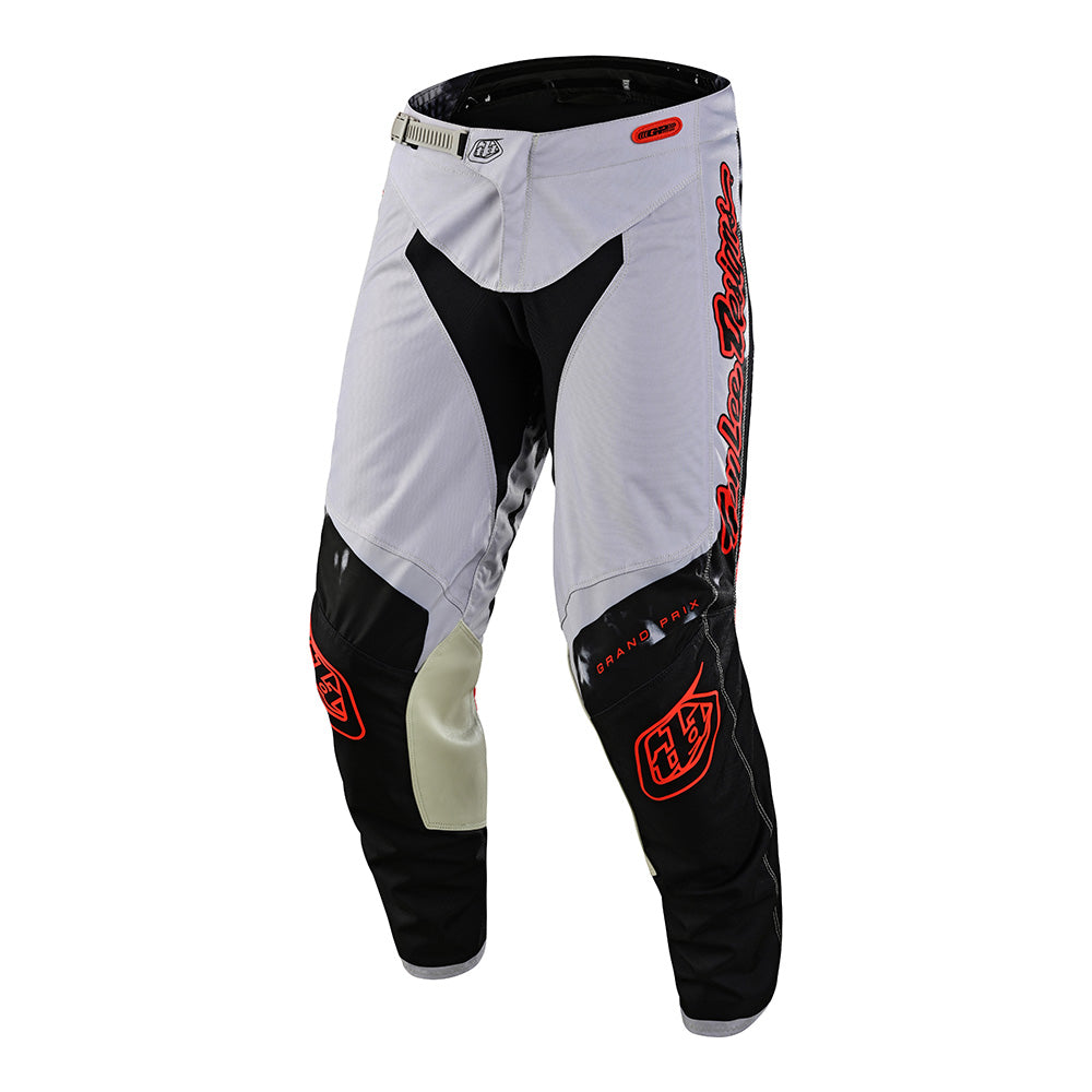 Troy Lee Designs GP Pant Astro Light Gray / Orange