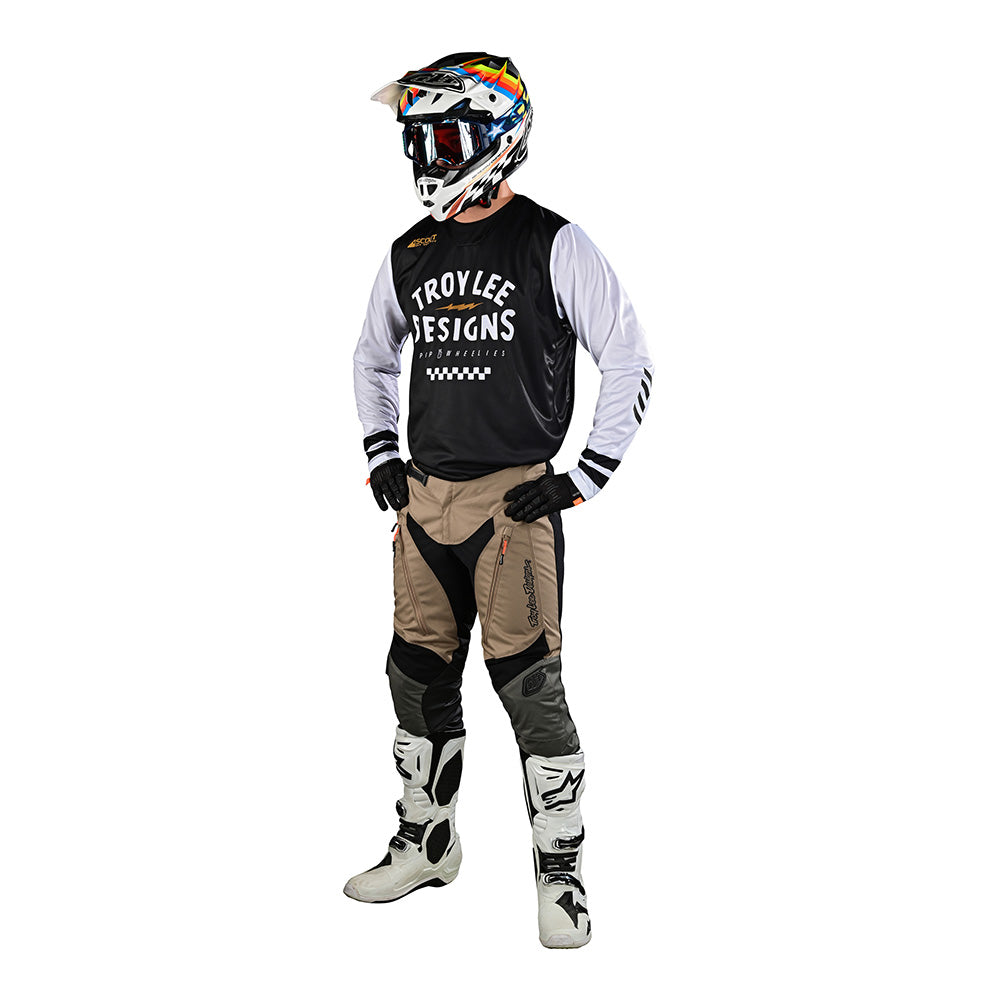 Troy Lee Designs Scout GP Jersey Ride On Black / White