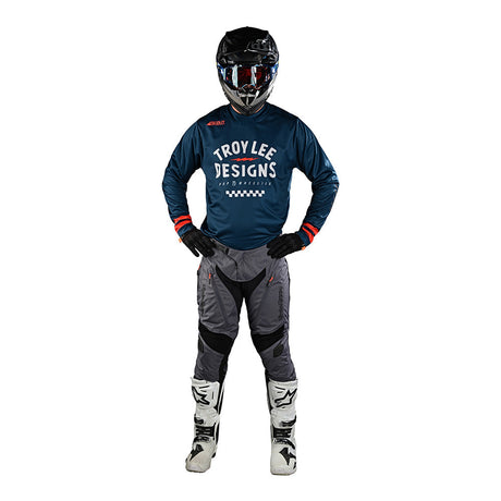 Troy Lee Designs Scout GP Jersey Ride On Slate Blue