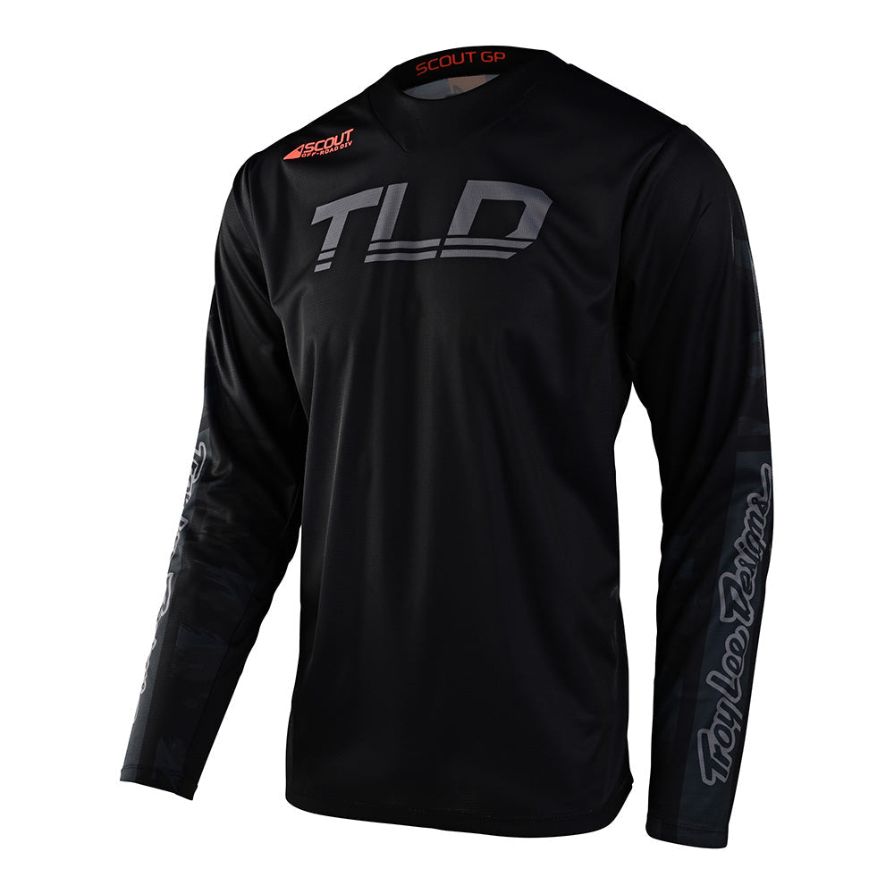 Troy Lee Designs Scout GP Jersey Recon Brushed Camo Black