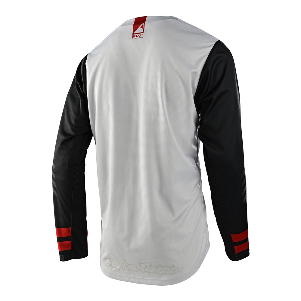 Troy Lee Designs Scout GP Jersey Ride On Charcoal / Vintage White