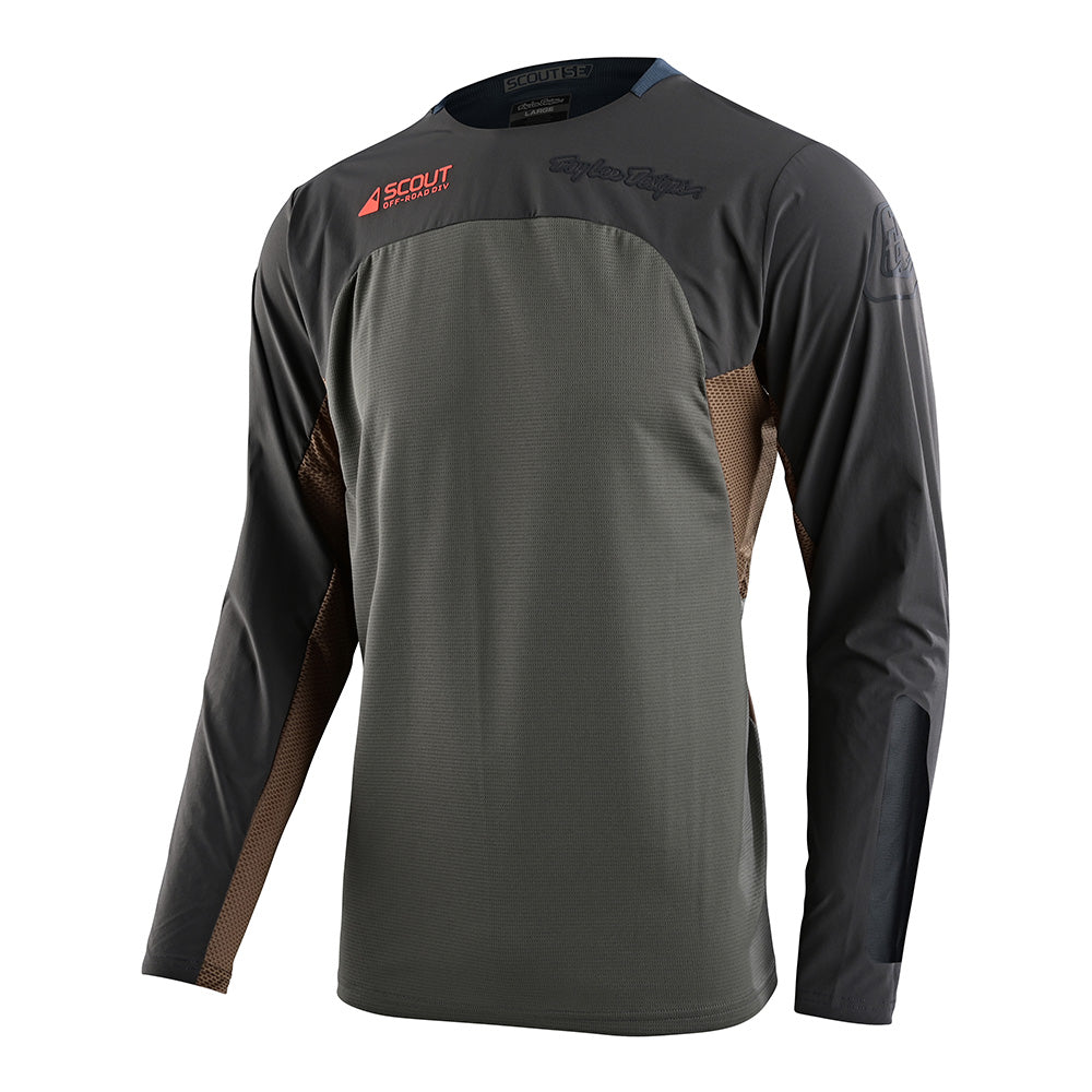 Troy Lee Designs Scout SE Jersey Systems Gray / Beetle