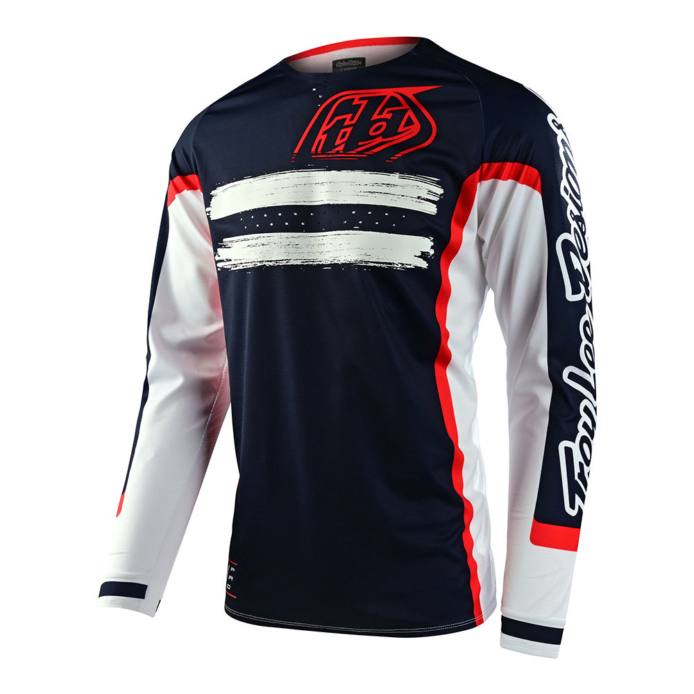 Troy Lee Designs SE Pro Jersey Marker Navy Red