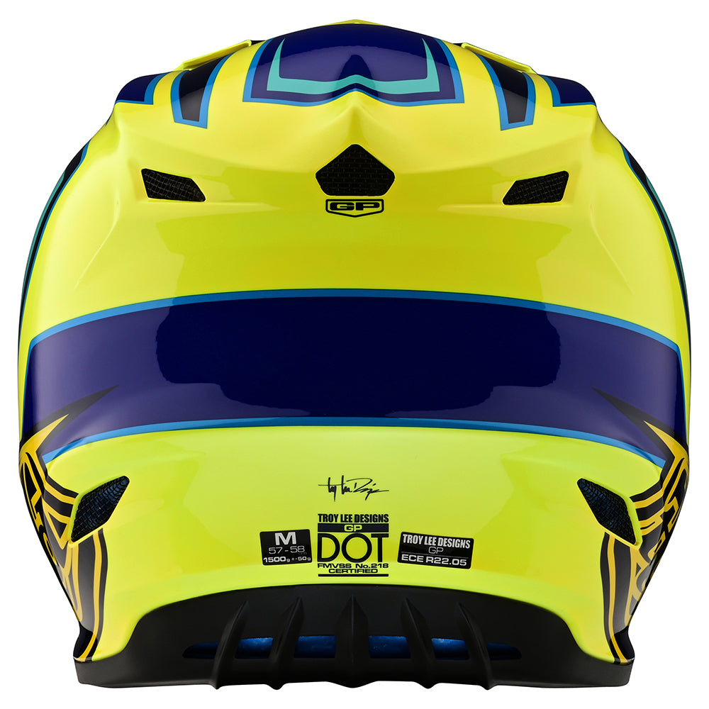 Troy Lee Designs Youth GP Helmet Ritn Yellow