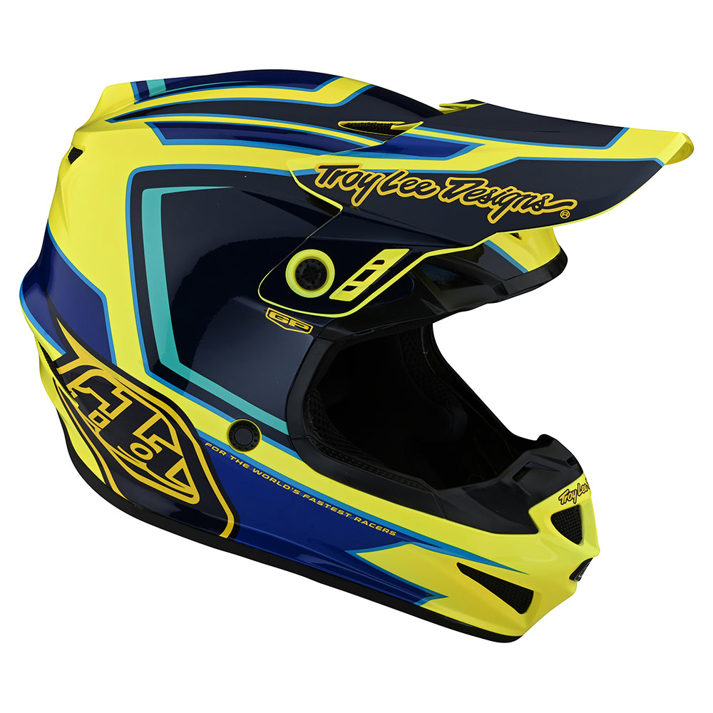 Troy Lee Designs Youth GP Helmet Ritn Yellow