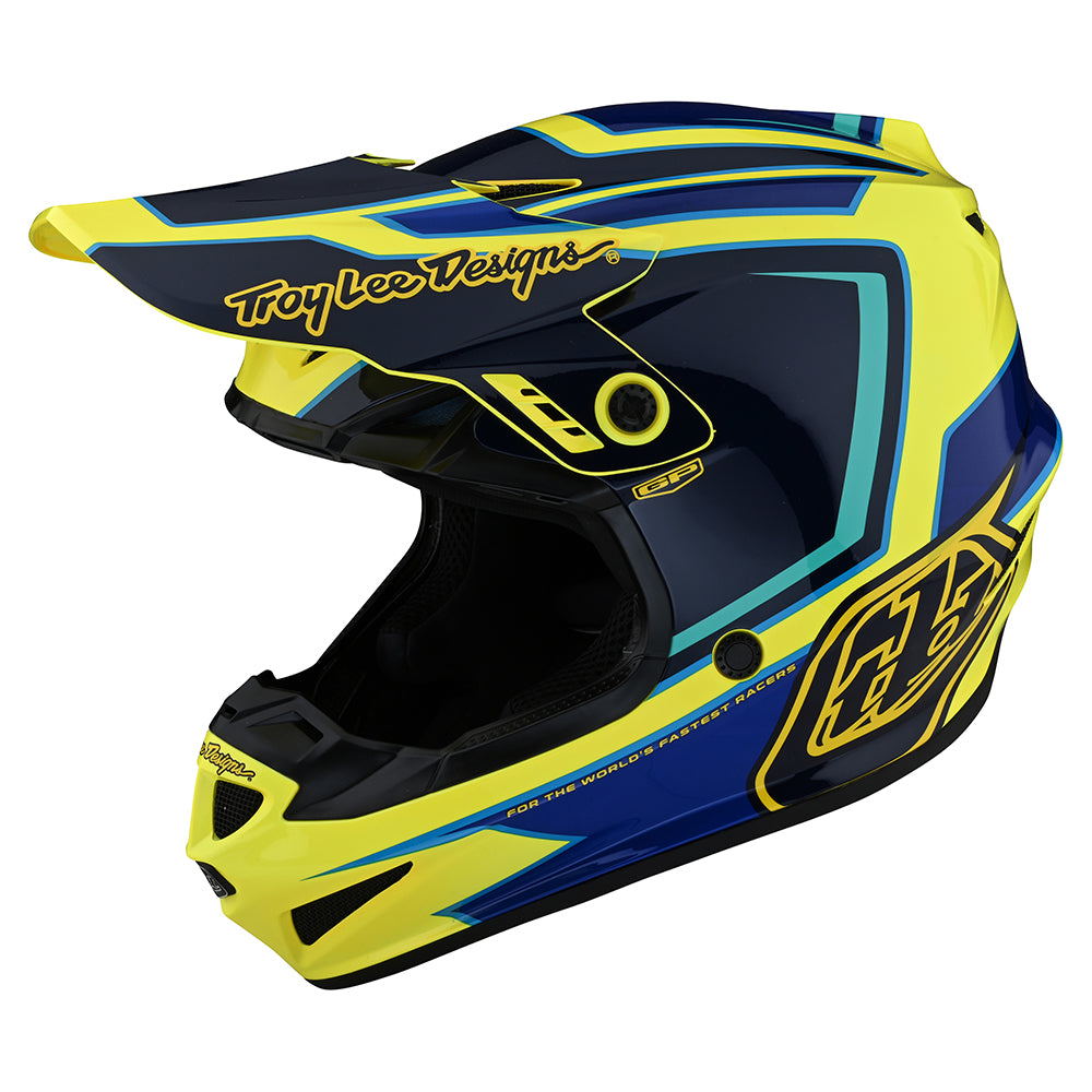 Troy Lee Designs Youth GP Helmet Ritn Yellow