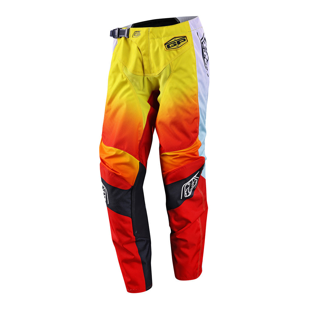 Troy Lee Designs Youth GP Pant Arc Acid Yellow Red