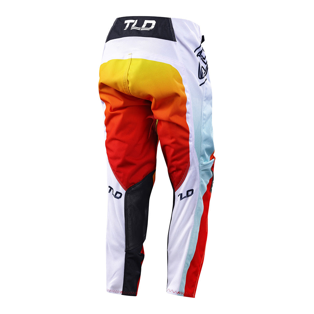 Troy Lee Designs Youth GP Pant Arc Acid Yellow Red