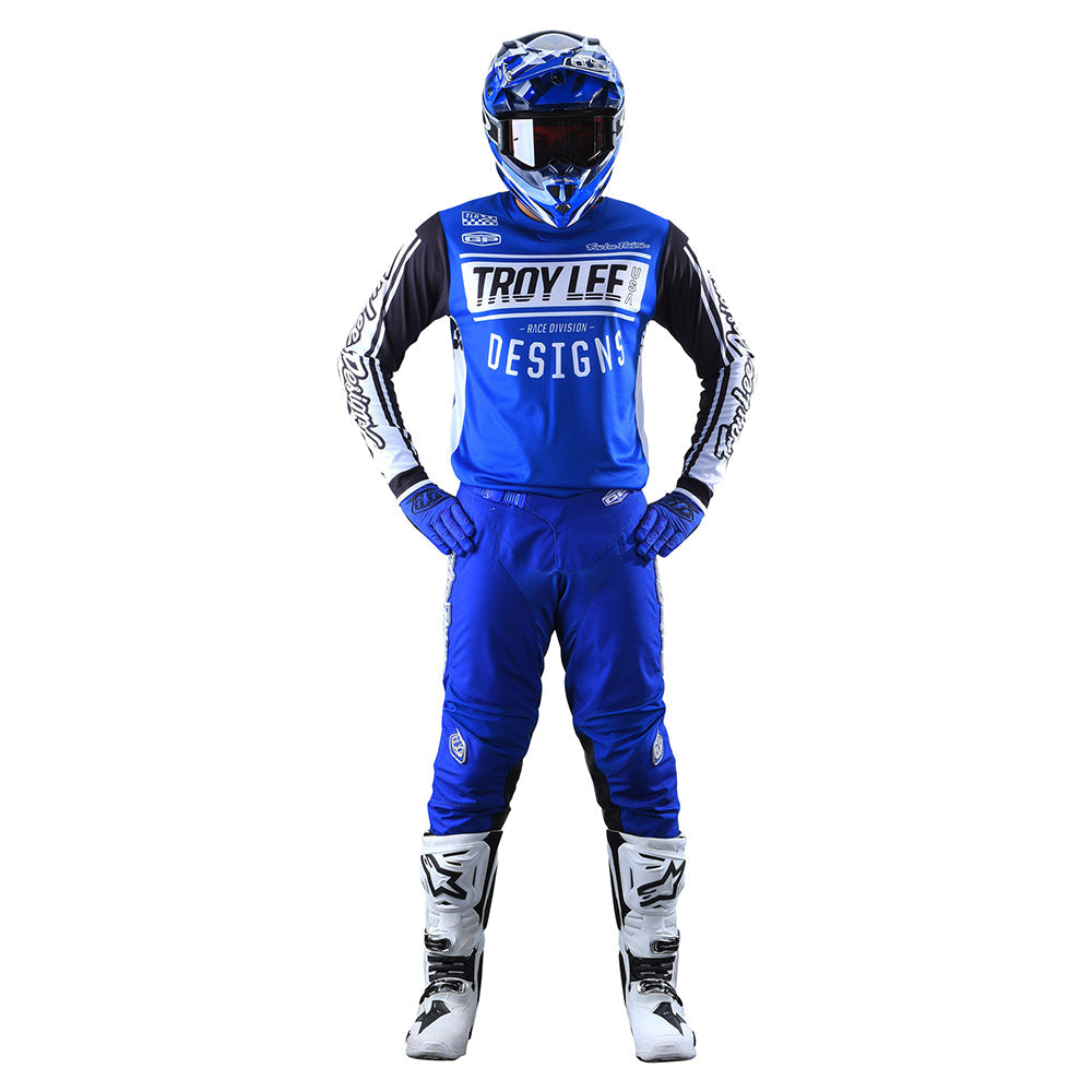 Troy Lee Designs GP Jersey Race 81 Blue