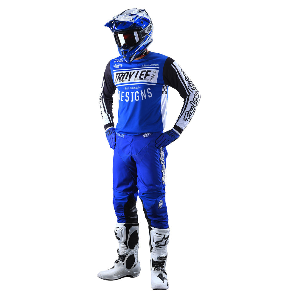 Troy Lee Designs GP Jersey Race 81 Blue