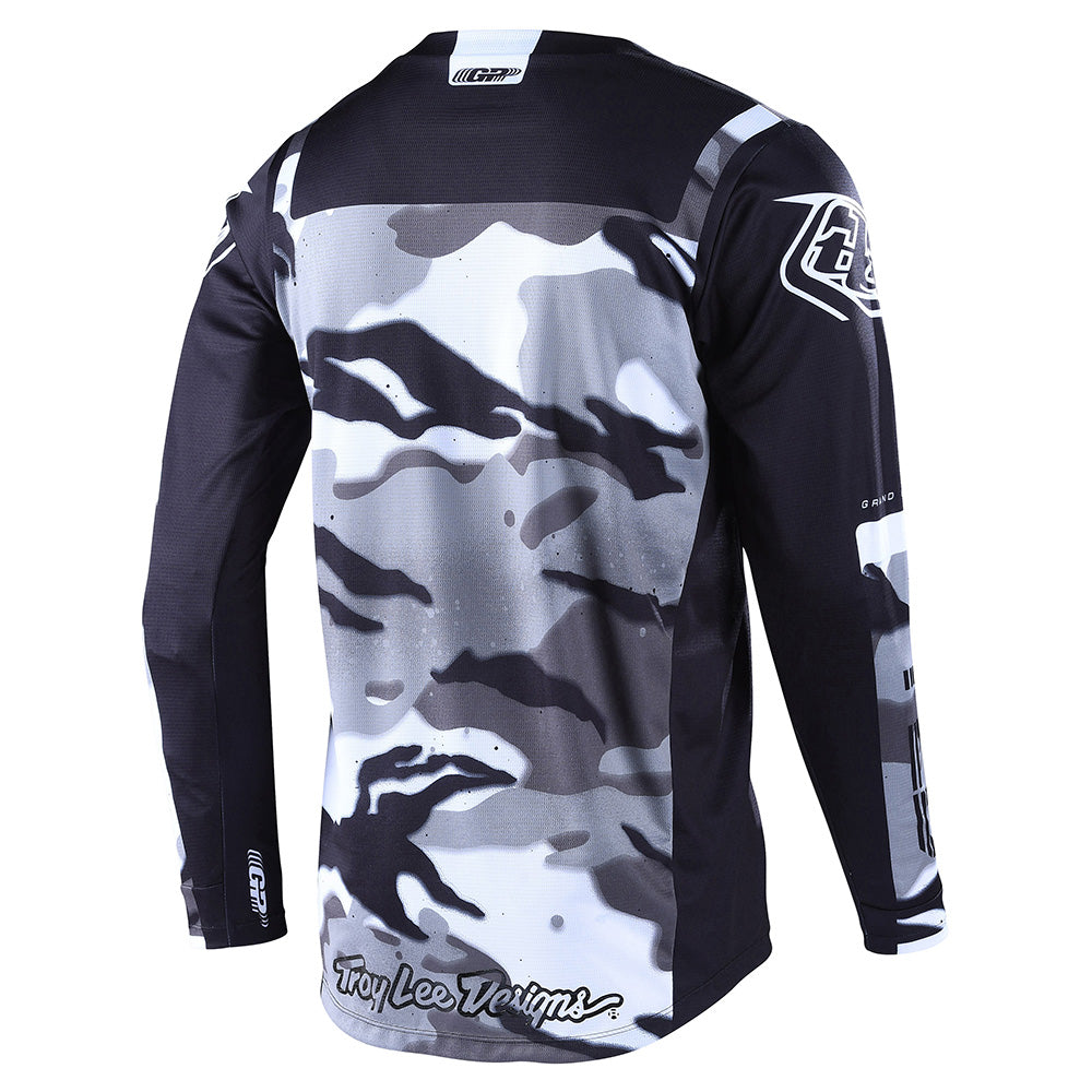 Troy Lee Designs GP Jersey Brazen Camo Gray
