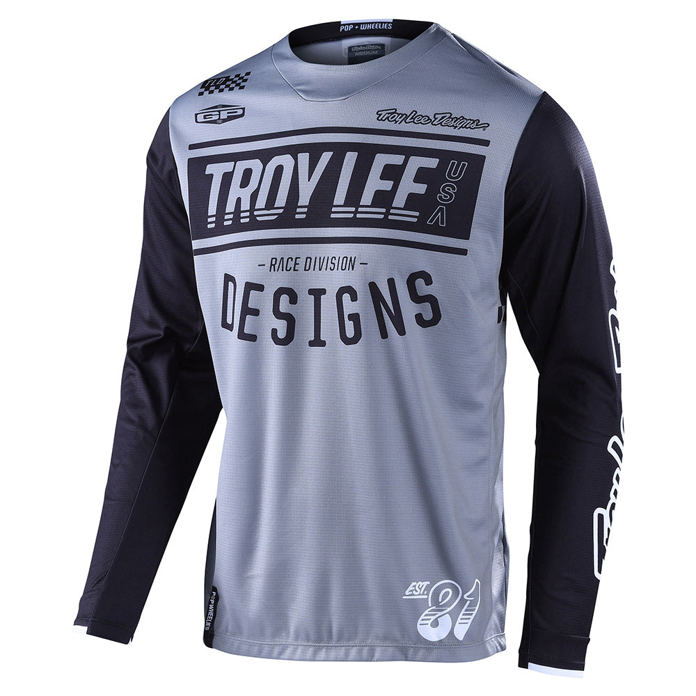 Troy Lee Designs GP Jersey Race 81 Gray