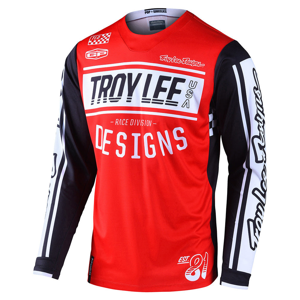Troy Lee Designs GP Jersey Race 81 Red