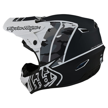 Troy Lee Designs Youth GP Helmet Nova Camo White