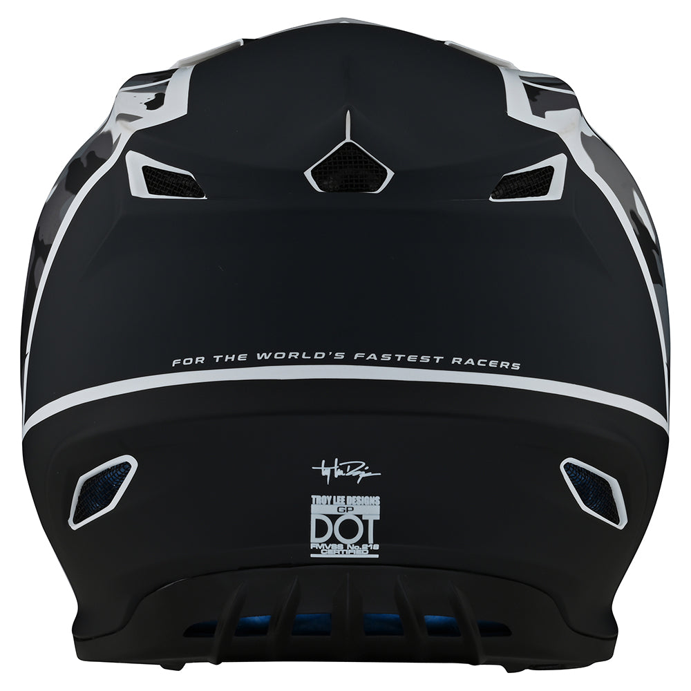 Troy Lee Designs Youth GP Helmet Nova Camo White