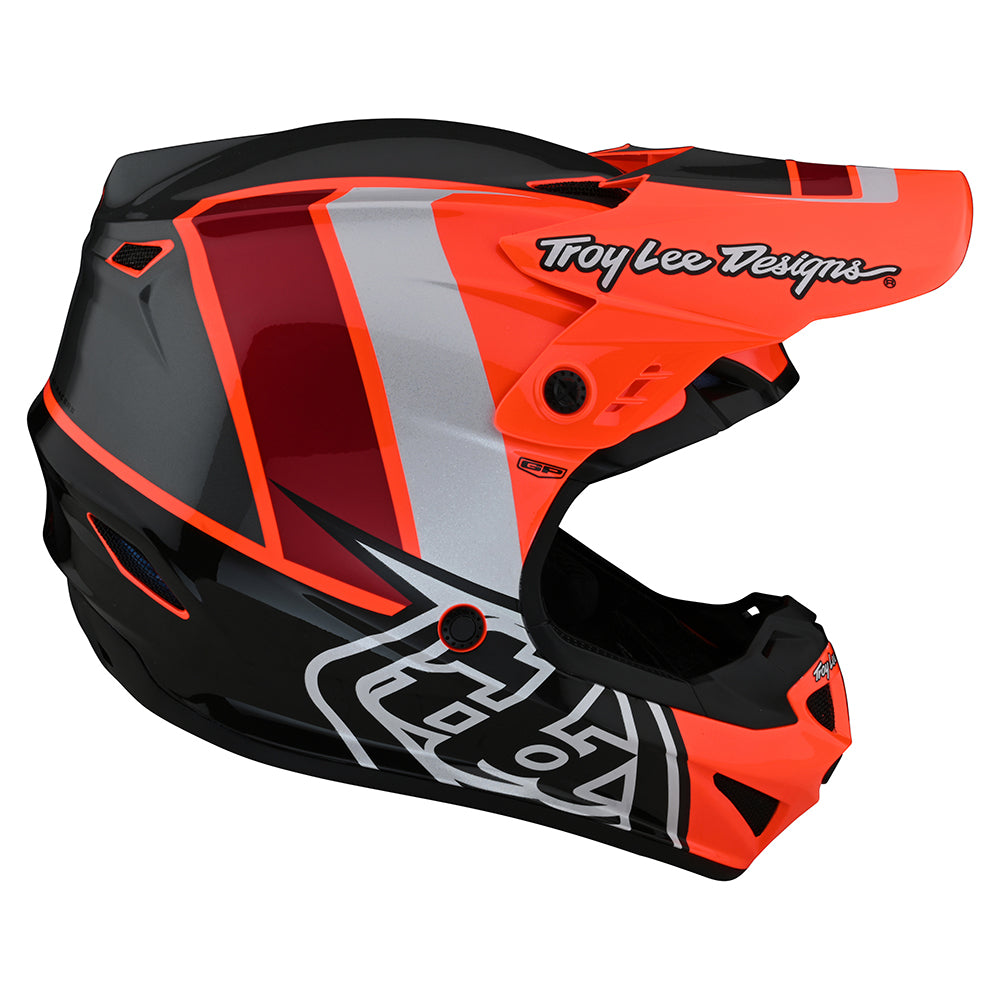 Troy Lee Designs Youth GP Helmet Nova Glo Orange