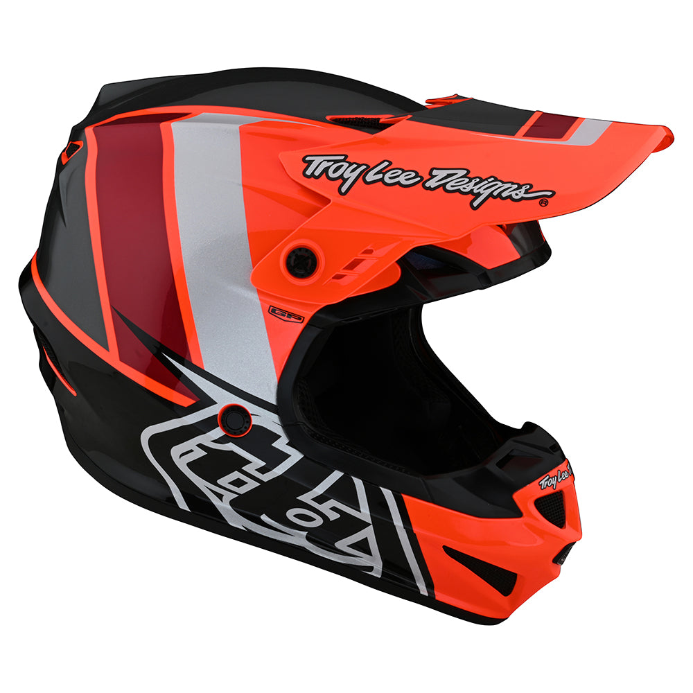 Troy Lee Designs Youth GP Helmet Nova Glo Orange