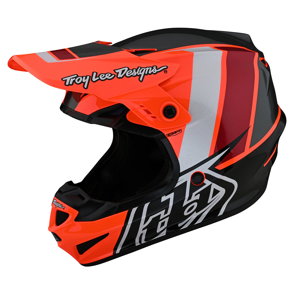 Troy Lee Designs Youth GP Helmet Nova Glo Orange