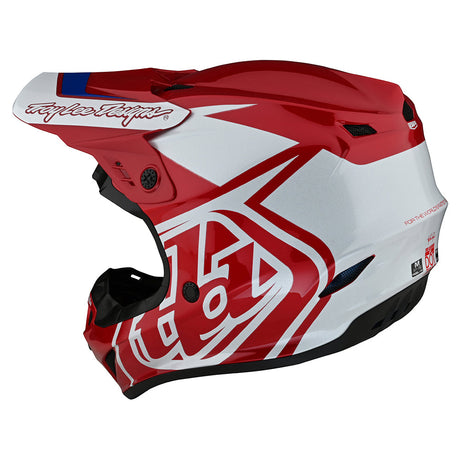 Troy Lee Designs GP Helmet Overload Red / White
