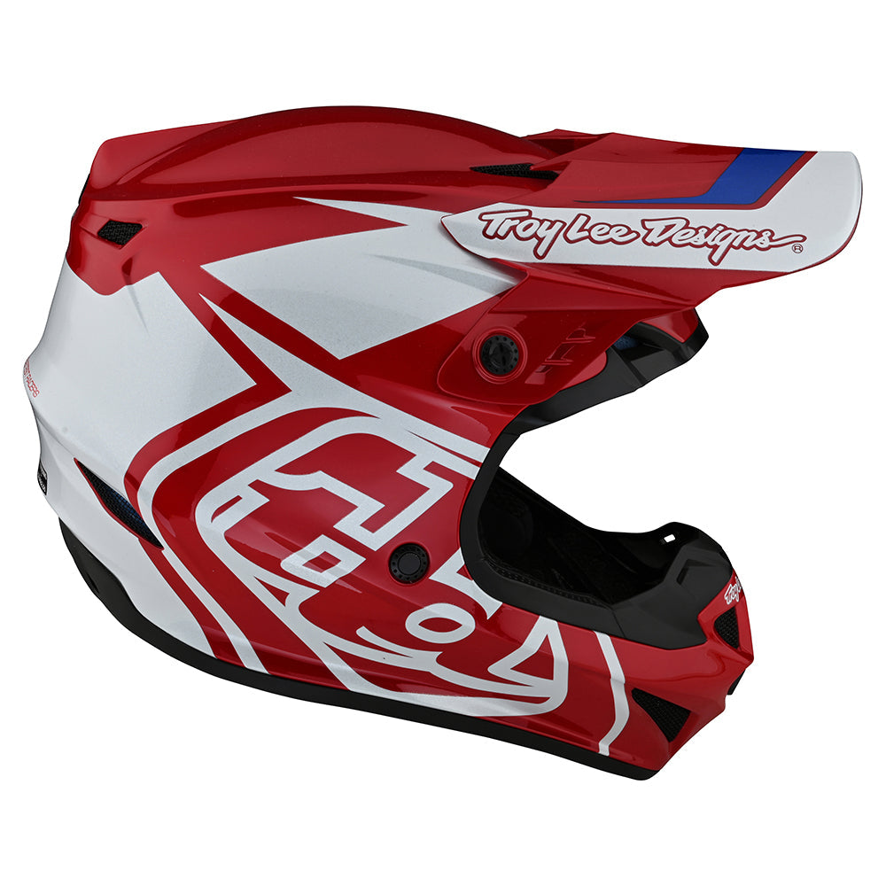 Troy Lee Designs GP Helmet Overload Red / White